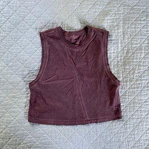 Lululemon Muscle Love Crop Tank *Fade